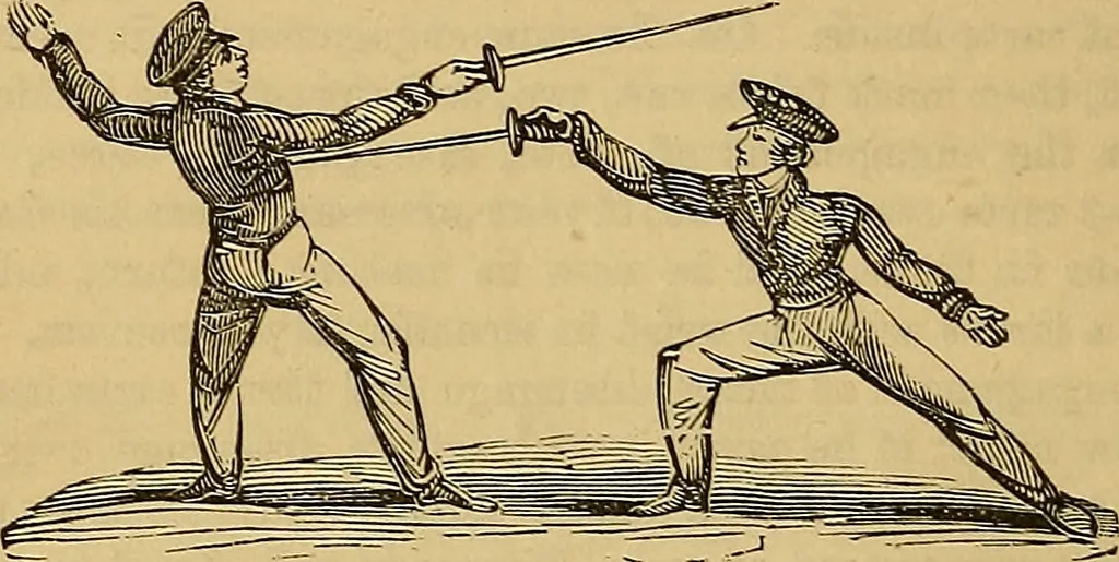 An illustration from Boys' own book : a complete encyclopedia of athletic, scientific, outdoor, and indoor sports, 1881, leaf 155
