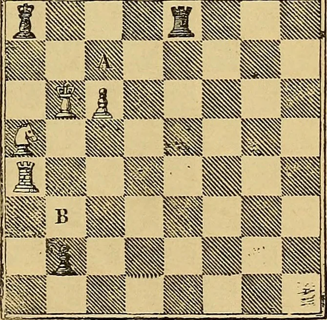 An illustration from Boys' own book : a complete encyclopedia of athletic, scientific, outdoor, and indoor sports, 1881, leaf 174