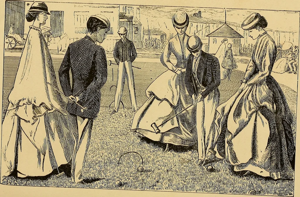 An illustration from Boys' own book : a complete encyclopedia of athletic, scientific, outdoor, and indoor sports, 1881, leaf 194