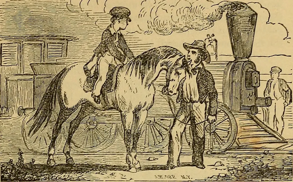 An illustration from Boys' own book : a complete encyclopedia of athletic, scientific, outdoor, and indoor sports, 1881, leaf 202