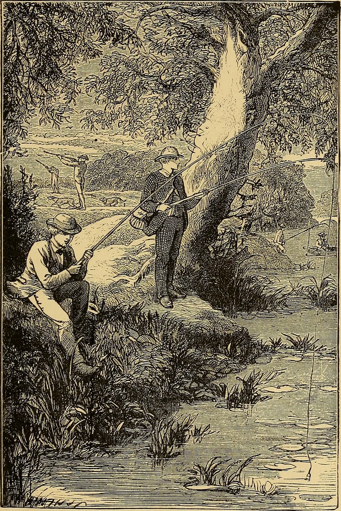 An illustration from Boys' own book : a complete encyclopedia of athletic, scientific, outdoor, and indoor sports, 1881, leaf 260