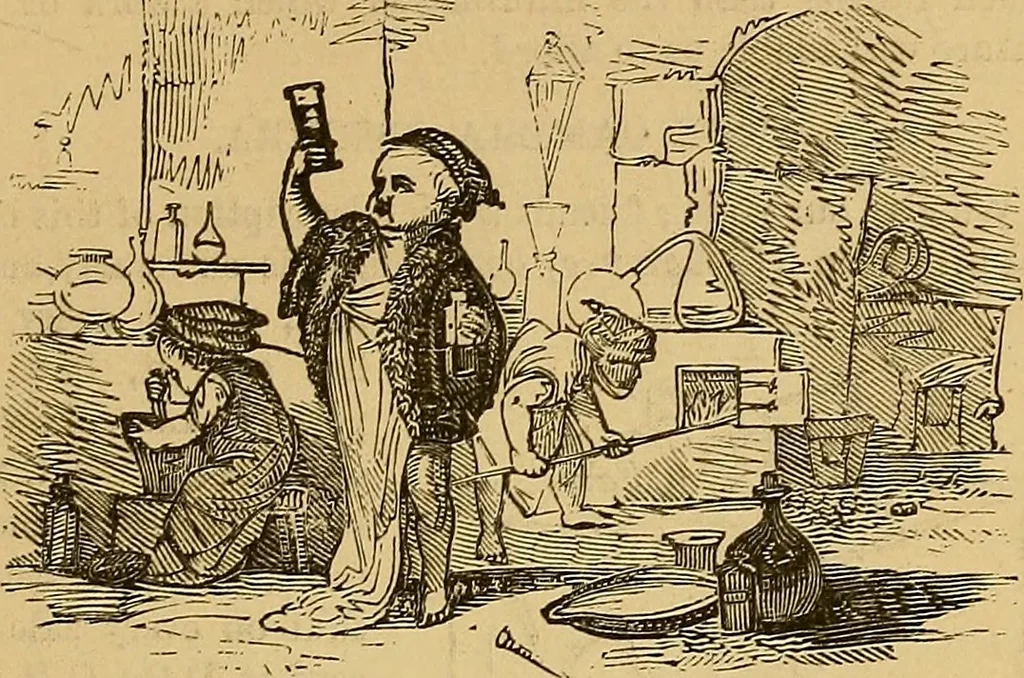 An illustration from Boys' own book : a complete encyclopedia of athletic, scientific, outdoor, and indoor sports, 1881, leaf 264