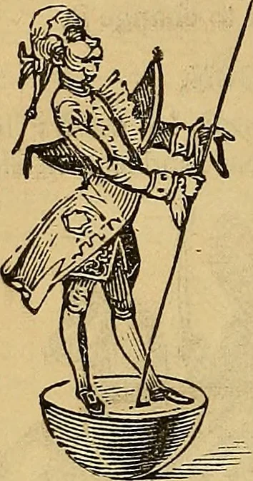 An illustration from Boys' own book : a complete encyclopedia of athletic, scientific, outdoor, and indoor sports, 1881, leaf 279