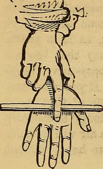 An illustration from Boys' own book : a complete encyclopedia of athletic, scientific, outdoor, and indoor sports, 1881, leaf 285