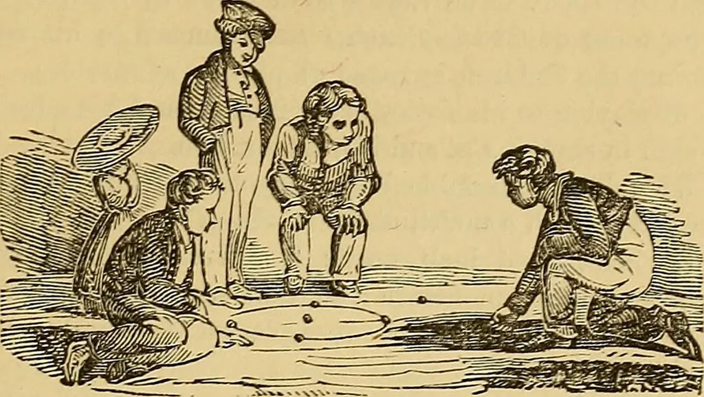 An illustration from Boys' own book : a complete encyclopedia of athletic, scientific, outdoor, and indoor sports, 1881, leaf 390