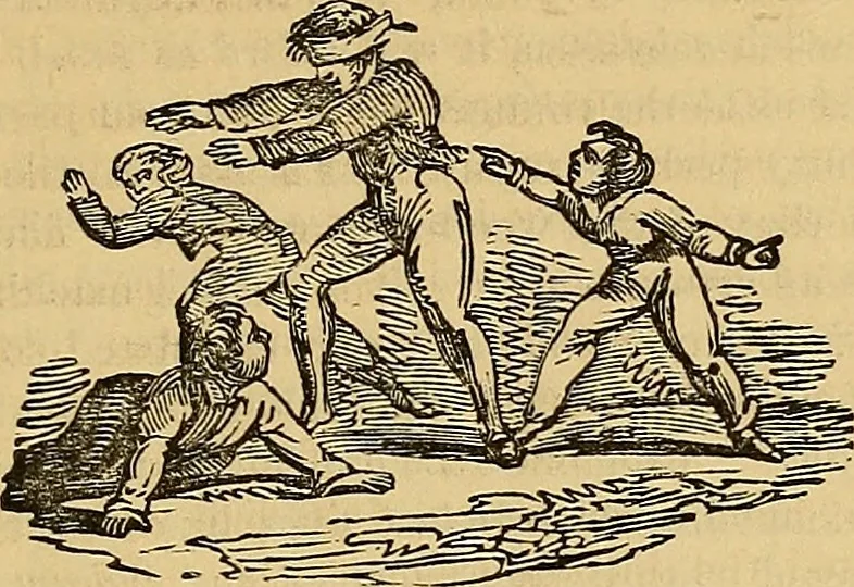 An illustration from Boys' own book : a complete encyclopedia of athletic, scientific, outdoor, and indoor sports, 1881, leaf 508