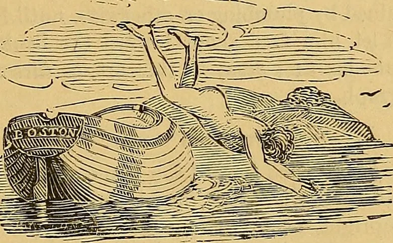 An illustration from Boys' own book : a complete encyclopedia of athletic, scientific, outdoor, and indoor sports, 1881, leaf 76