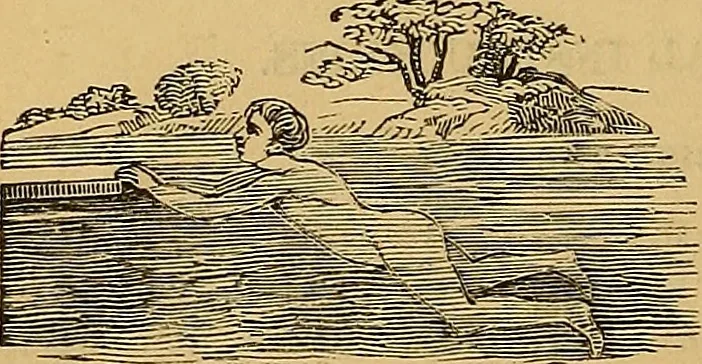 An illustration from Boys' own book : a complete encyclopedia of athletic, scientific, outdoor, and indoor sports, 1881, leaf 77