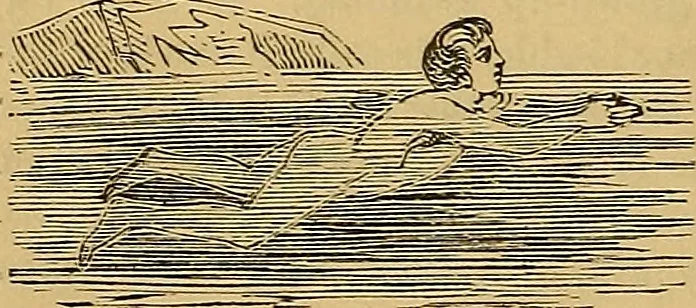 An illustration from Boys' own book : a complete encyclopedia of athletic, scientific, outdoor, and indoor sports, 1881, leaf 83