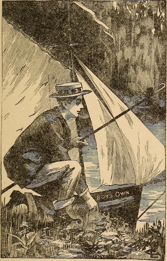 An illustration from The boy's own book of indoor games and recreations : a popular encyclopædia for boys, 1890, leaf 10