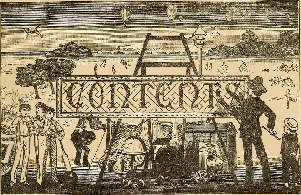 An illustration from The boy's own book of indoor games and recreations : a popular encyclopædia for boys, 1890, leaf 14