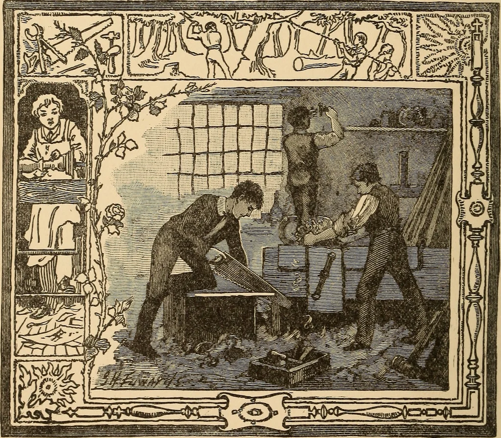 An illustration from The boy's own book of indoor games and recreations : a popular encyclopædia for boys, 1890, leaf 23