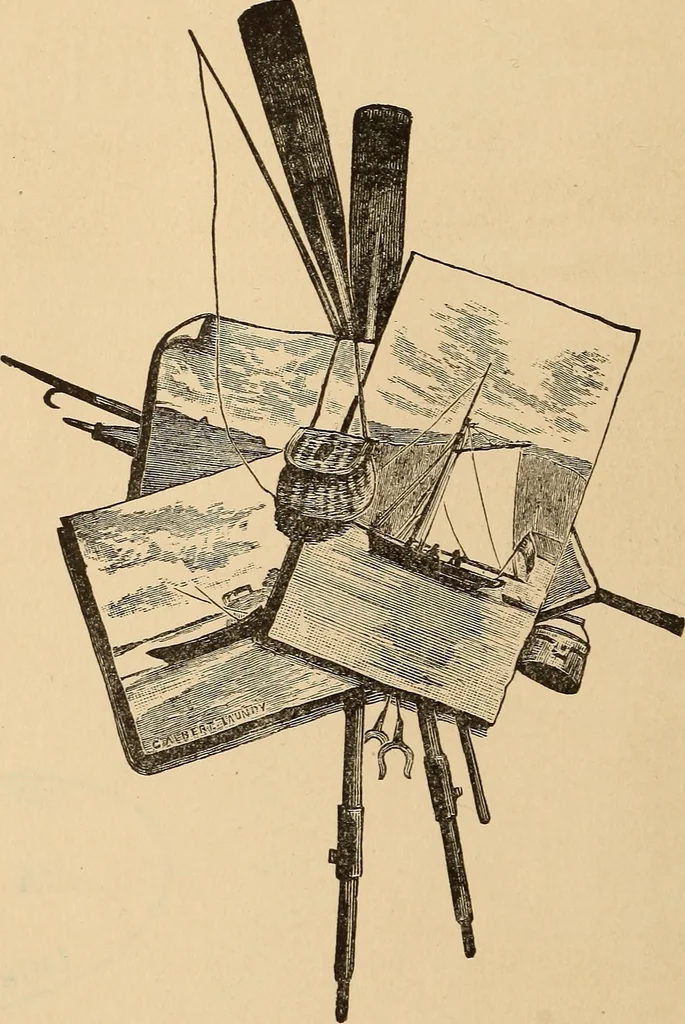 An illustration from The boy's own book of indoor games and recreations : a popular encyclopædia for boys, 1890, leaf 9
