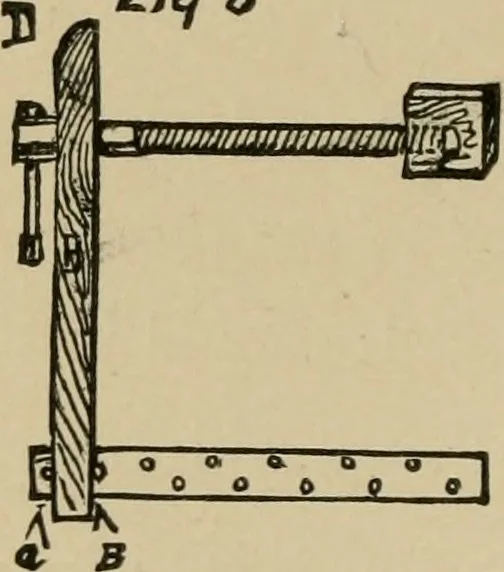 An illustration from A boy's workshop, 1884, leaf 33