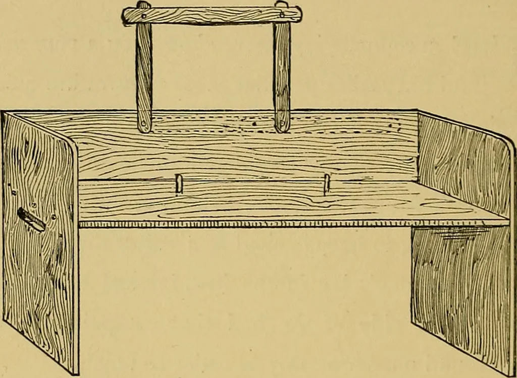 An illustration from A boy's workshop, 1884, leaf 91