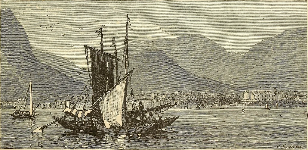 An illustration from The boy travellers in southern Europe : adventures of two youths in a journey through Italy, southern France, and Spain, with visits to Gibraltar and the islands of Sicily and Malta, 1893, leaf 120