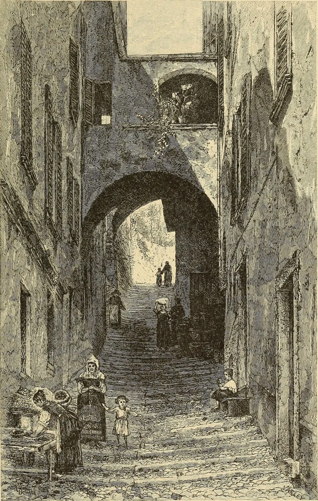 An illustration from The boy travellers in southern Europe : adventures of two youths in a journey through Italy, southern France, and Spain, with visits to Gibraltar and the islands of Sicily and Malta, 1893, leaf 122
