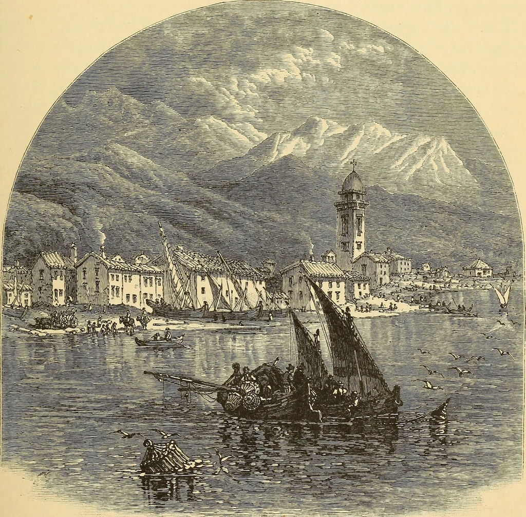 An illustration from The boy travellers in southern Europe : adventures of two youths in a journey through Italy, southern France, and Spain, with visits to Gibraltar and the islands of Sicily and Malta, 1893, leaf 172
