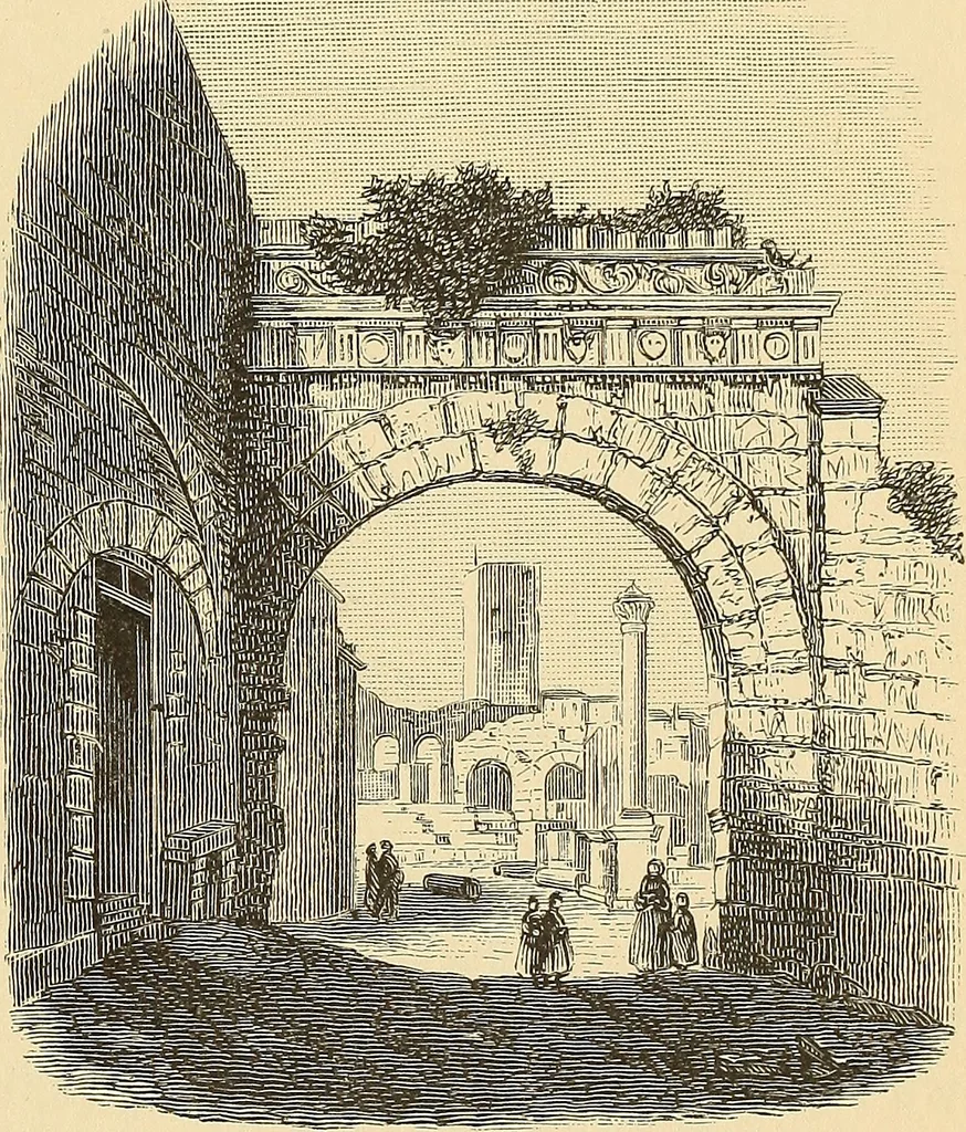 An illustration from The boy travellers in southern Europe : adventures of two youths in a journey through Italy, southern France, and Spain, with visits to Gibraltar and the islands of Sicily and Malta, 1893, leaf 192