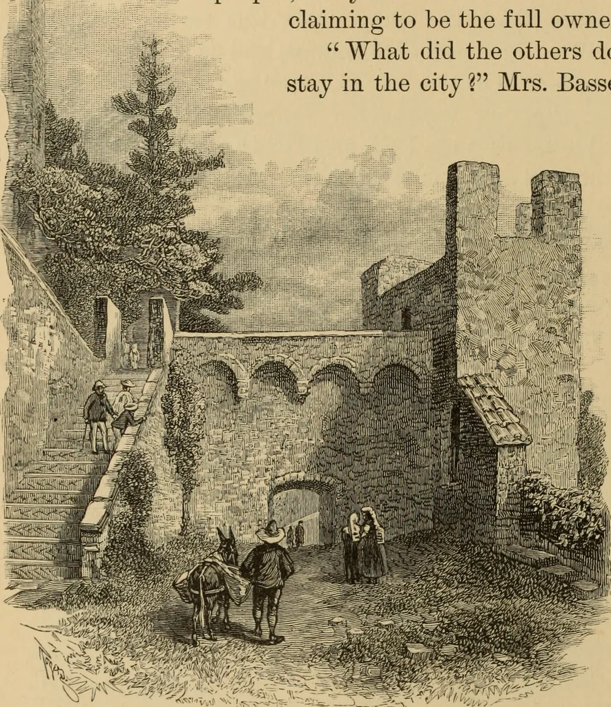 An illustration from The boy travellers in southern Europe : adventures of two youths in a journey through Italy, southern France, and Spain, with visits to Gibraltar and the islands of Sicily and Malta, 1893, leaf 239