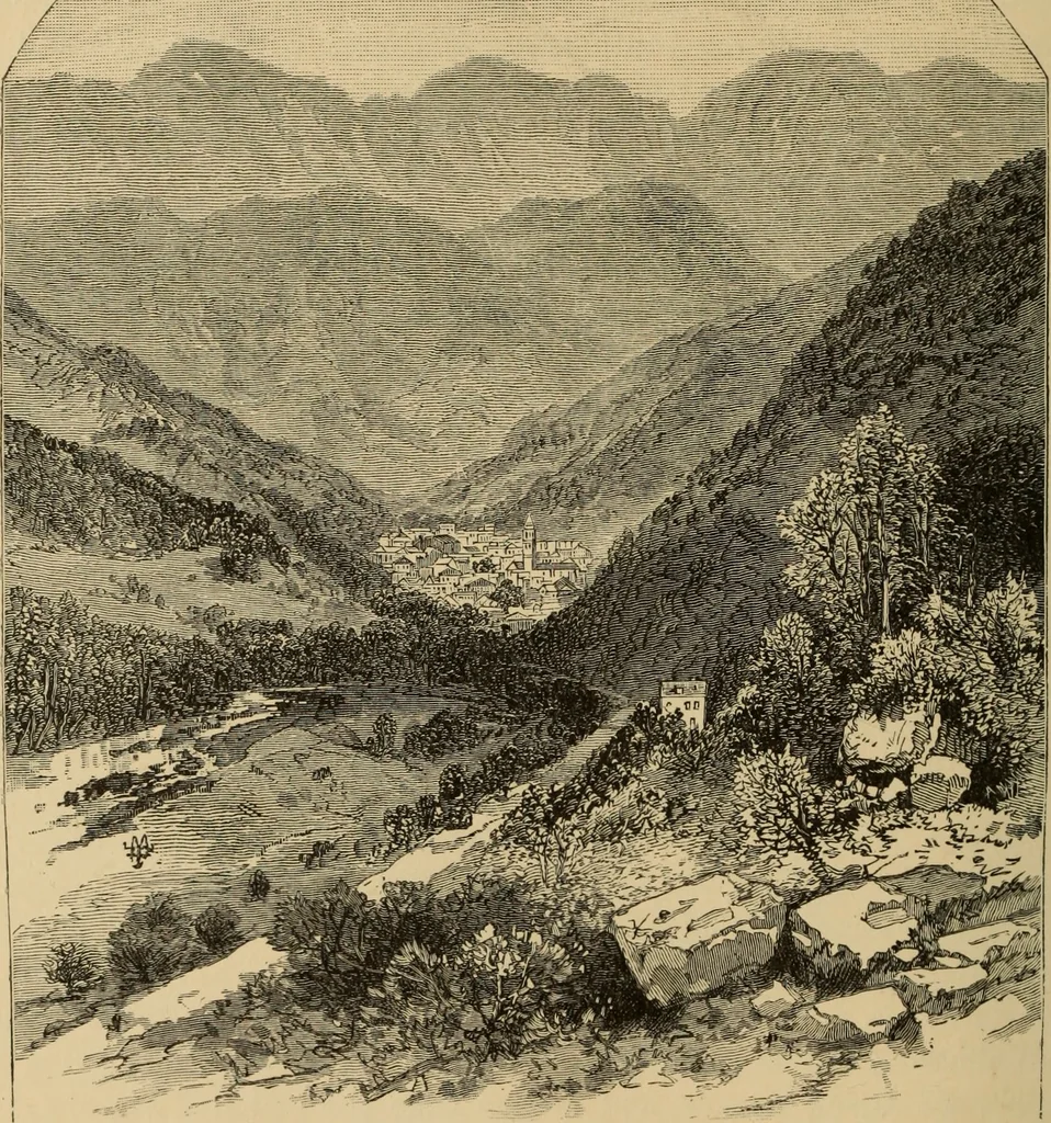 An illustration from The boy travellers in southern Europe : adventures of two youths in a journey through Italy, southern France, and Spain, with visits to Gibraltar and the islands of Sicily and Malta, 1893, leaf 243