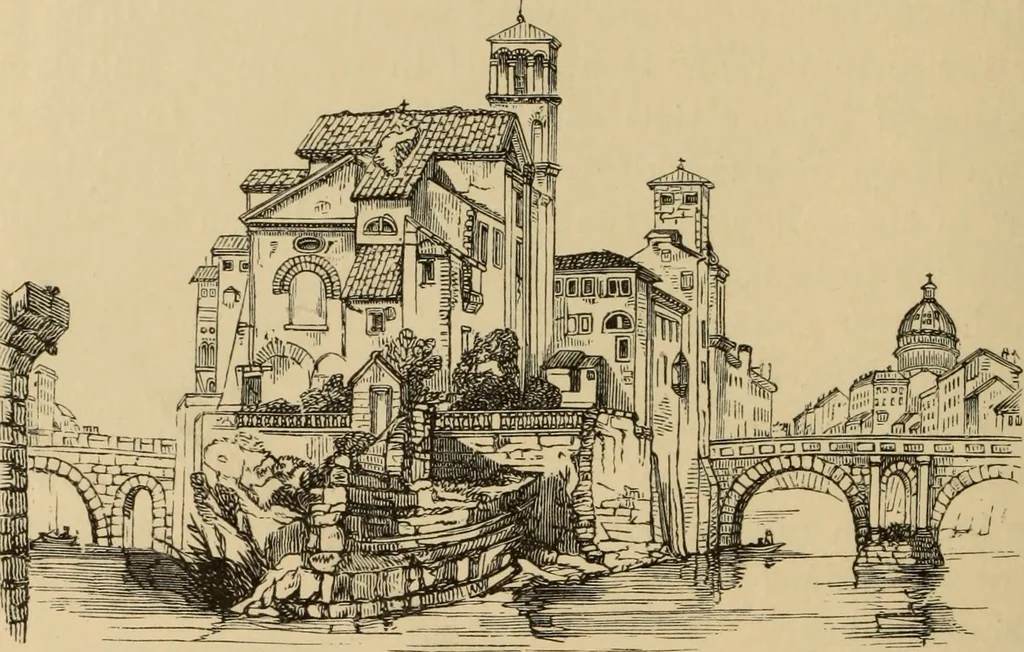 An illustration from The boy travellers in southern Europe : adventures of two youths in a journey through Italy, southern France, and Spain, with visits to Gibraltar and the islands of Sicily and Malta, 1893, leaf 287