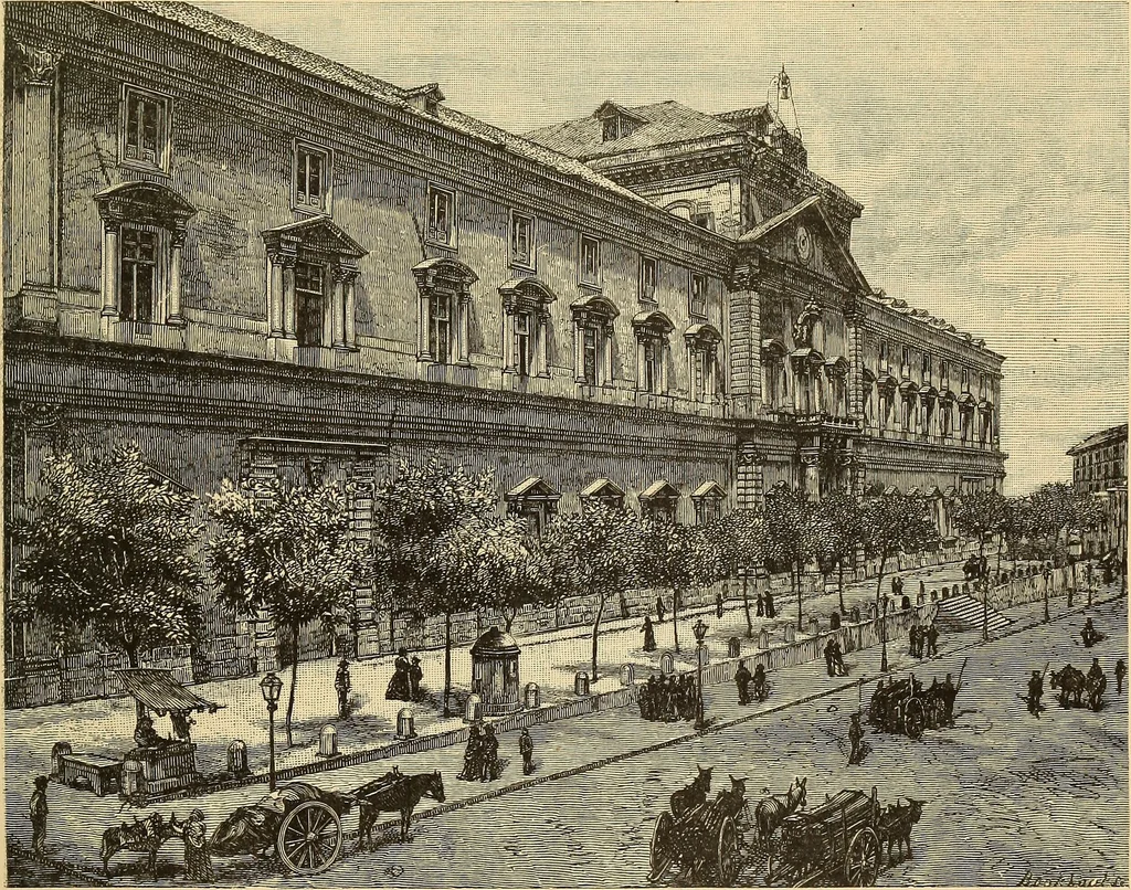 An illustration from The boy travellers in southern Europe : adventures of two youths in a journey through Italy, southern France, and Spain, with visits to Gibraltar and the islands of Sicily and Malta, 1893, leaf 348