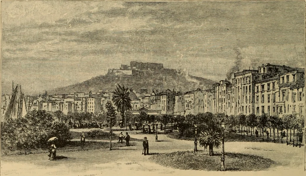 An illustration from The boy travellers in southern Europe : adventures of two youths in a journey through Italy, southern France, and Spain, with visits to Gibraltar and the islands of Sicily and Malta, 1893, leaf 353
