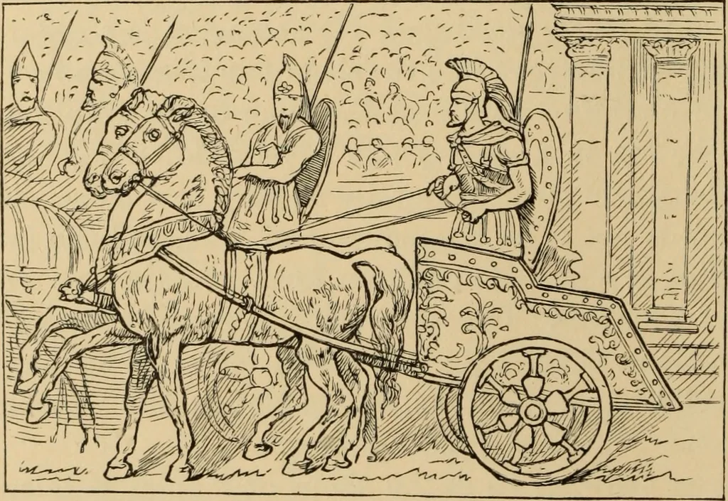 An illustration from The boy travellers in southern Europe : adventures of two youths in a journey through Italy, southern France, and Spain, with visits to Gibraltar and the islands of Sicily and Malta, 1893, leaf 373