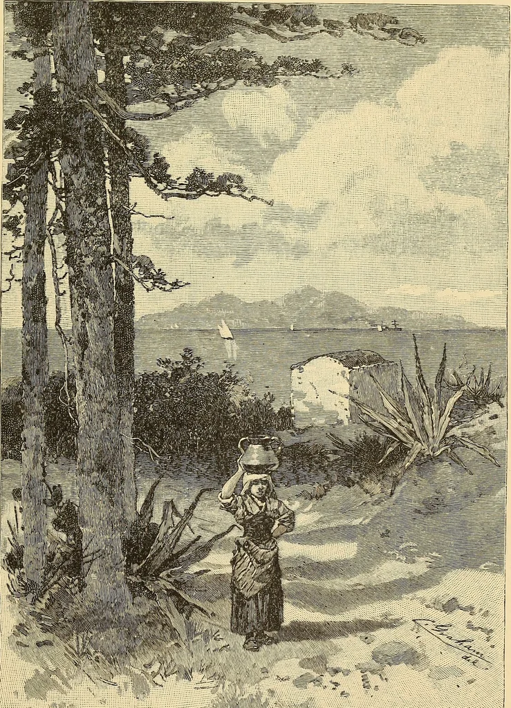 An illustration from The boy travellers in southern Europe : adventures of two youths in a journey through Italy, southern France, and Spain, with visits to Gibraltar and the islands of Sicily and Malta, 1893, leaf 400