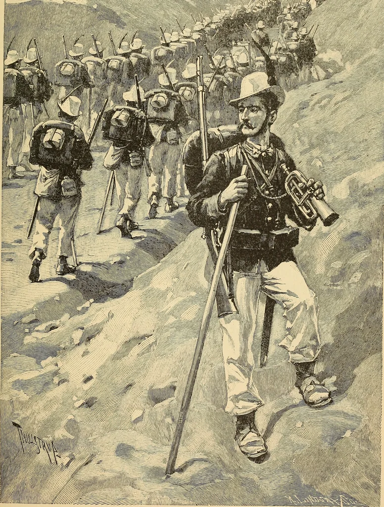 An illustration from The boy travellers in southern Europe : adventures of two youths in a journey through Italy, southern France, and Spain, with visits to Gibraltar and the islands of Sicily and Malta, 1893, leaf 418