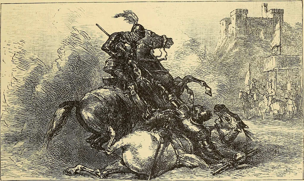An illustration from The boy travellers in southern Europe : adventures of two youths in a journey through Italy, southern France, and Spain, with visits to Gibraltar and the islands of Sicily and Malta, 1893, leaf 438