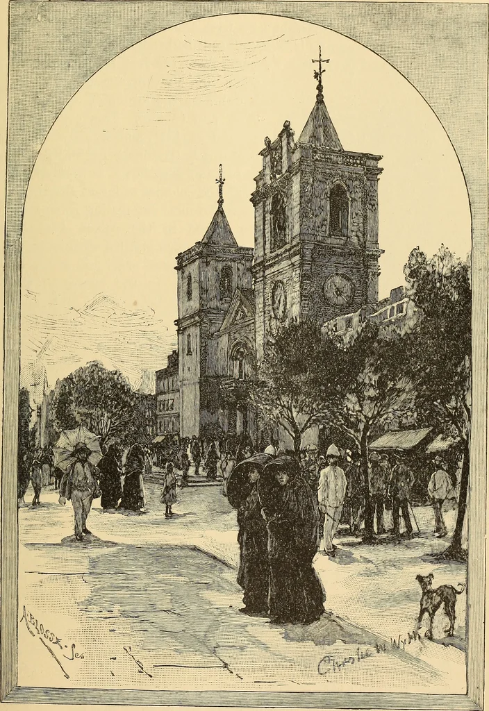 An illustration from The boy travellers in southern Europe : adventures of two youths in a journey through Italy, southern France, and Spain, with visits to Gibraltar and the islands of Sicily and Malta, 1893, leaf 440