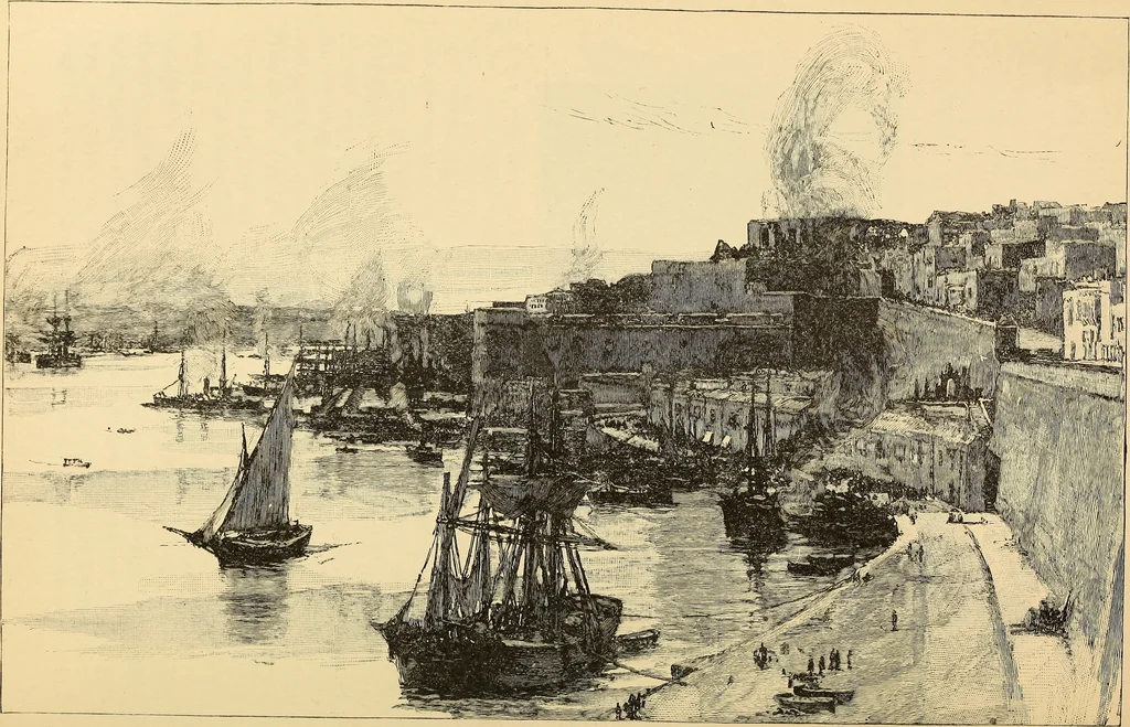 An illustration from The boy travellers in southern Europe : adventures of two youths in a journey through Italy, southern France, and Spain, with visits to Gibraltar and the islands of Sicily and Malta, 1893, leaf 444