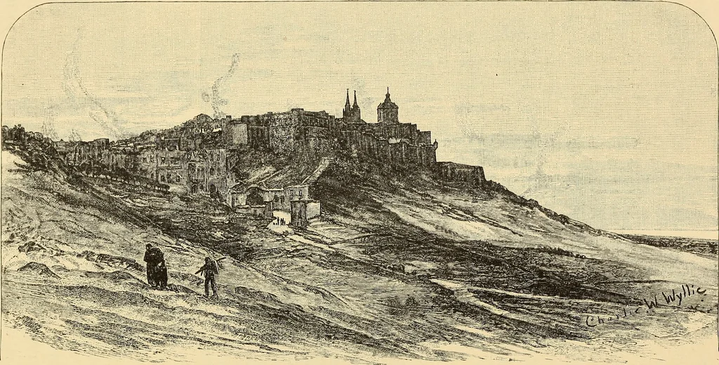 An illustration from The boy travellers in southern Europe : adventures of two youths in a journey through Italy, southern France, and Spain, with visits to Gibraltar and the islands of Sicily and Malta, 1893, leaf 450