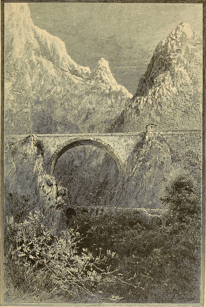 An illustration from The boy travellers in southern Europe : adventures of two youths in a journey through Italy, southern France, and Spain, with visits to Gibraltar and the islands of Sicily and Malta, 1893, leaf 462