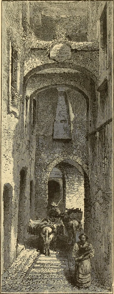 An illustration from The boy travellers in southern Europe : adventures of two youths in a journey through Italy, southern France, and Spain, with visits to Gibraltar and the islands of Sicily and Malta, 1893, leaf 470