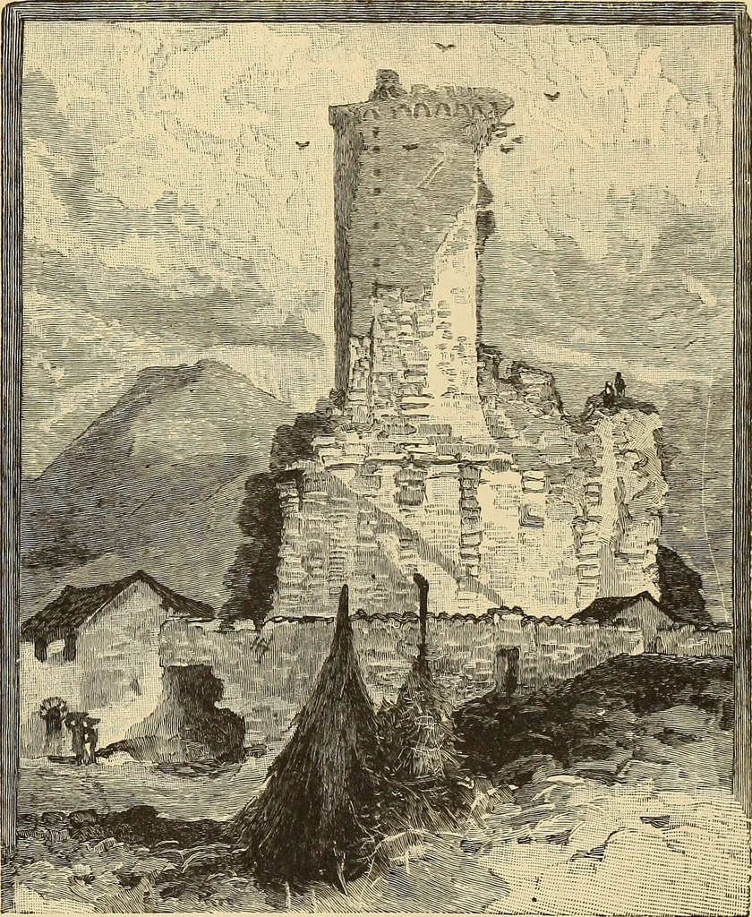 An illustration from The boy travellers in southern Europe : adventures of two youths in a journey through Italy, southern France, and Spain, with visits to Gibraltar and the islands of Sicily and Malta, 1893, leaf 474