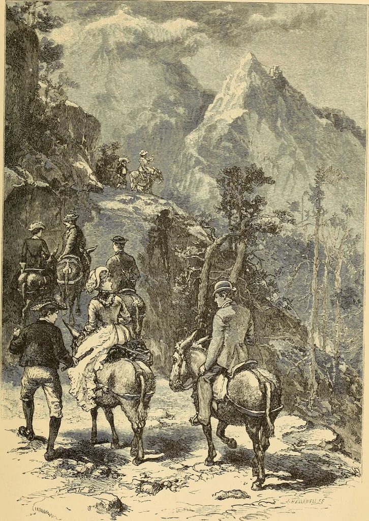 An illustration from The boy travellers in southern Europe : adventures of two youths in a journey through Italy, southern France, and Spain, with visits to Gibraltar and the islands of Sicily and Malta, 1893, leaf 494