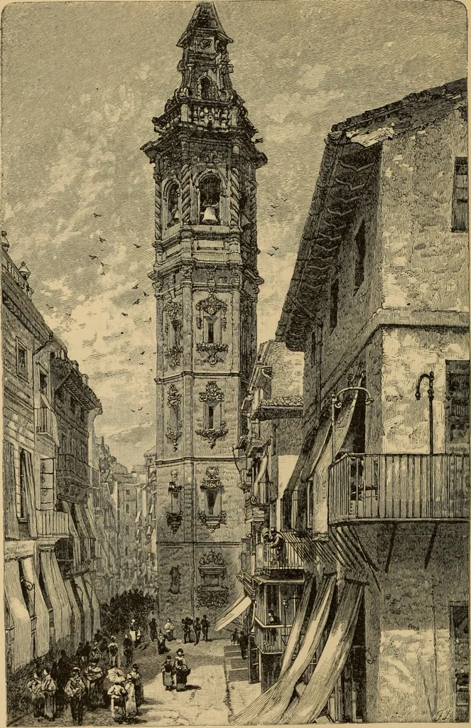 An illustration from The boy travellers in southern Europe : adventures of two youths in a journey through Italy, southern France, and Spain, with visits to Gibraltar and the islands of Sicily and Malta, 1893, leaf 517