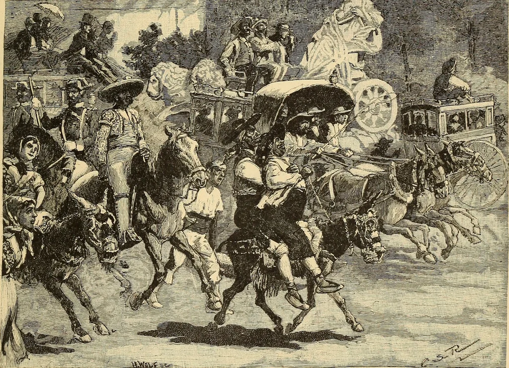 An illustration from The boy travellers in southern Europe : adventures of two youths in a journey through Italy, southern France, and Spain, with visits to Gibraltar and the islands of Sicily and Malta, 1893, leaf 520