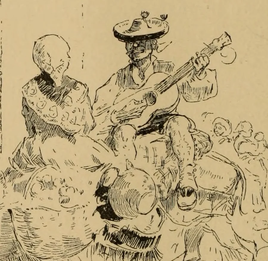 An illustration from The boy travellers in southern Europe : adventures of two youths in a journey through Italy, southern France, and Spain, with visits to Gibraltar and the islands of Sicily and Malta, 1893, leaf 543