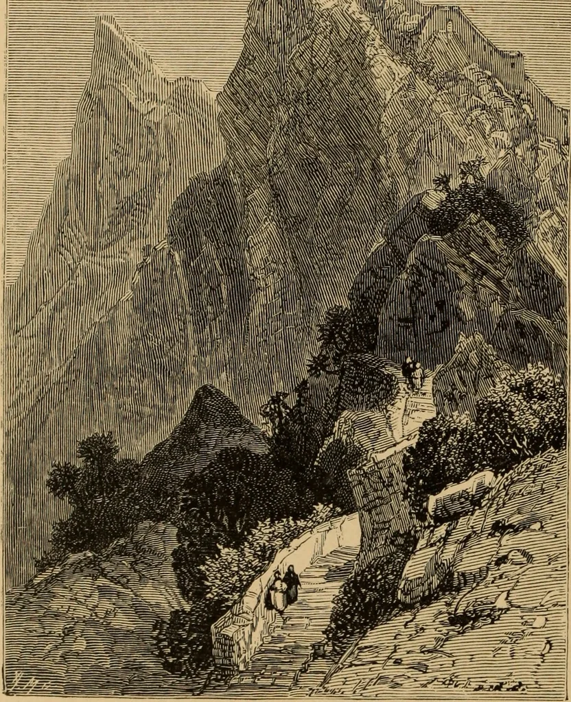 An illustration from The boy travellers in southern Europe : adventures of two youths in a journey through Italy, southern France, and Spain, with visits to Gibraltar and the islands of Sicily and Malta, 1893, leaf 563