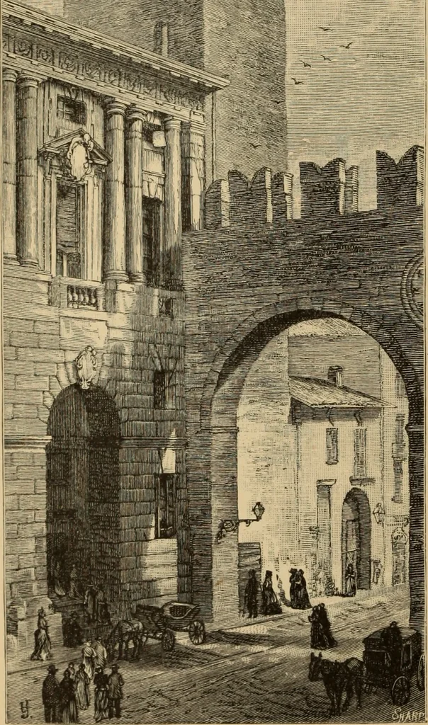 An illustration from The boy travellers in southern Europe : adventures of two youths in a journey through Italy, southern France, and Spain, with visits to Gibraltar and the islands of Sicily and Malta, 1893, leaf 83