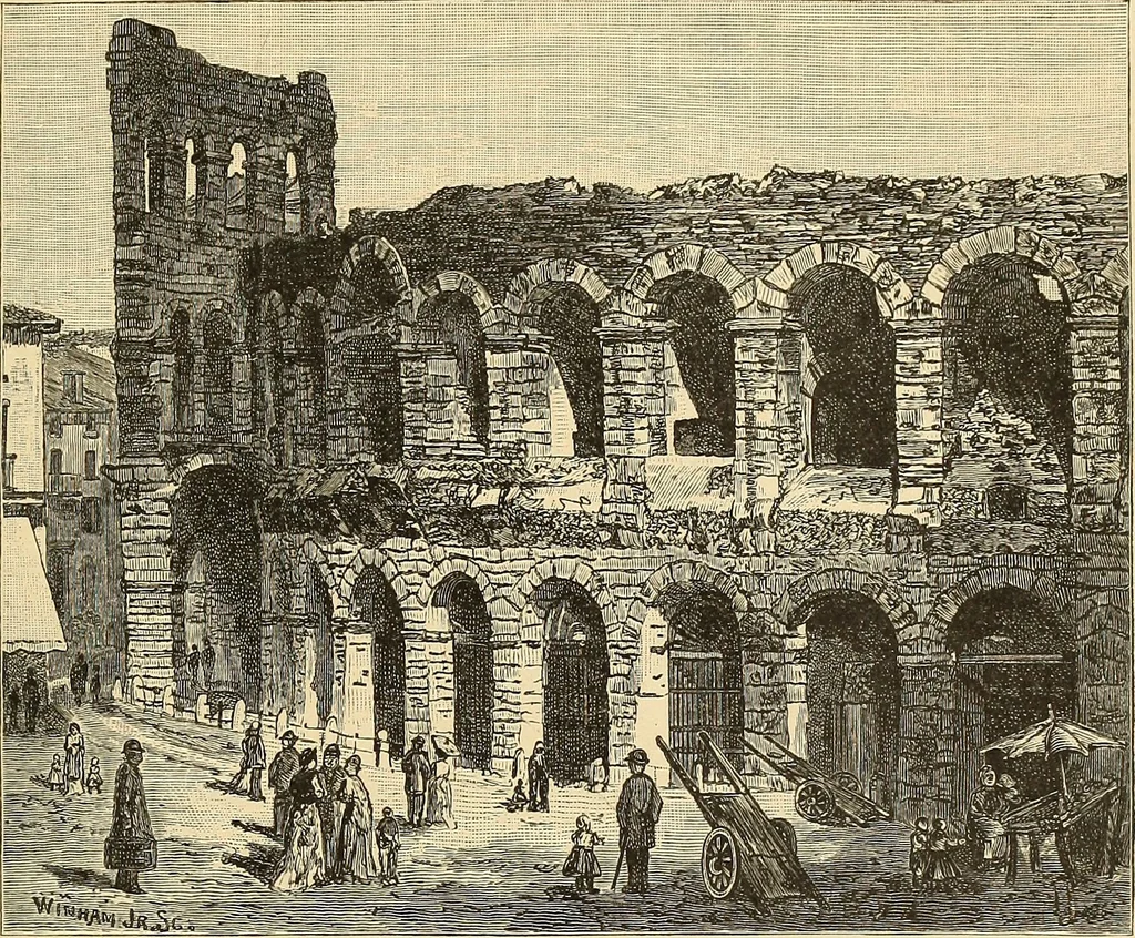 An illustration from The boy travellers in southern Europe : adventures of two youths in a journey through Italy, southern France, and Spain, with visits to Gibraltar and the islands of Sicily and Malta, 1893, leaf 90