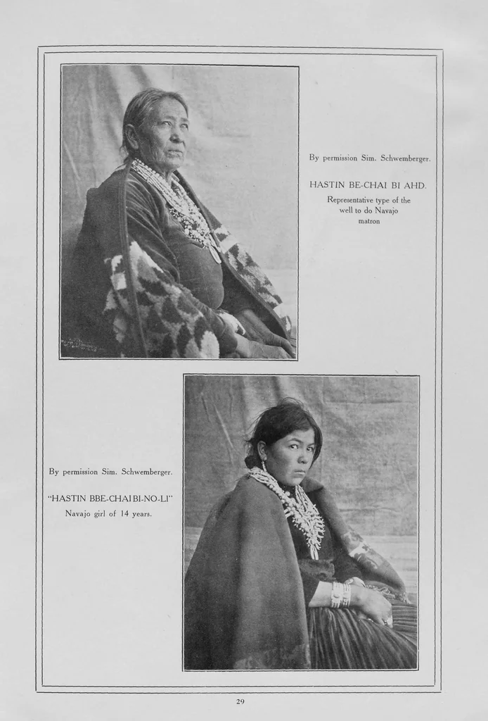 An illustration from The Navajo, 1911, leaf 29