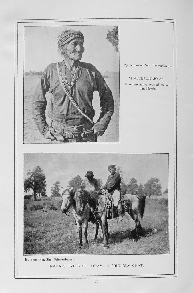 An illustration from The Navajo, 1911, leaf 30