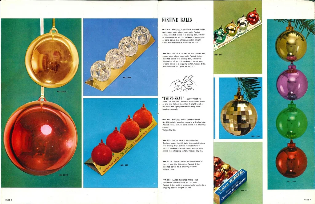 An illustration from Bradford Christmas Ornaments 1964, 1964, leaf 5
