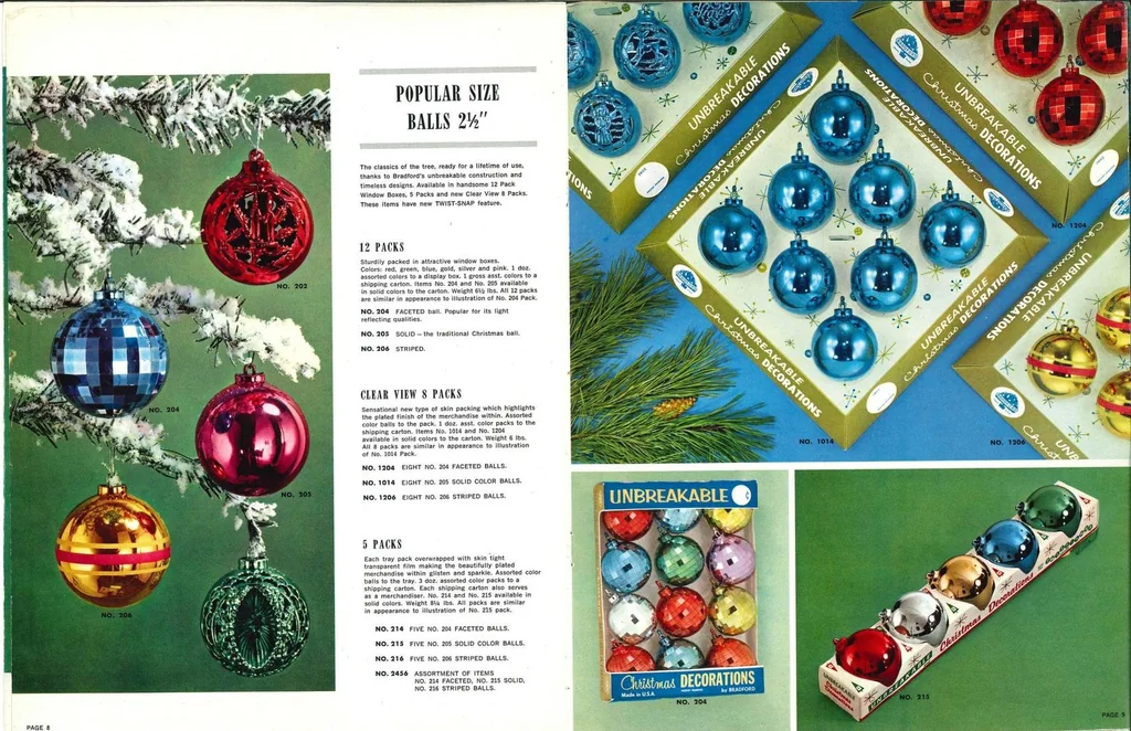 An illustration from Bradford Christmas Ornaments 1964, 1964, leaf 7