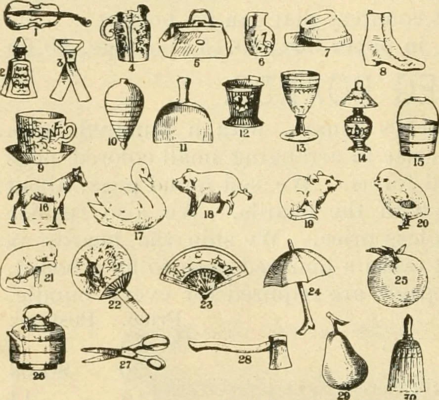 An illustration from Bradley's kindergarten material and school aids., 1896, leaf 43